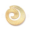 Ion Plating(IP) 304 Stainless Steel Pendants STAS-B032-15G-2