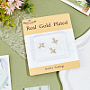 Beebeecraft 6Pcs Rack Plating Brass Pendants KK-BBC0012-56-6