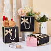 Rectangle Paper Gift Storage Bags with Handle CARB-WH0017-13A-4