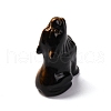 Natural Tiger Eye Display Decorations DJEW-P019-A16-3
