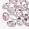 Pointed Back Glass Rhinestone Cabochons RGLA-T080-10x14mm-10-1