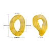 Transparent Acrylic Linking Rings OACR-S036-001B-K11-3
