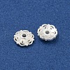 925 Sterling Silver Bead Caps X-STER-C007-04B-S-2