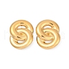 304 Stainless Steel Stud Earrings EJEW-D306-07G-2
