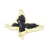 Rack Plating Alloy Enamel Pendants PALLOY-F018-12G-01-2