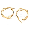 PVD Vacuum Plating 202 Stainless Steel Hoop Earrings EJEW-H003-31G-2