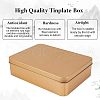 Olycraft Rectangular Empty Tinplate Boxes CON-OC0001-06MG-4
