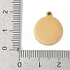 Ion Plating(IP) 304 Stainless Steel Pendants STAS-M080-12G-01-3