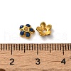Alloy Enamel Beads Caps FIND-G074-02H-3