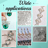 HOBBIESAY 1000Pcs Glass Twisted Bugle Beads SEED-HY0001-12A-7