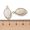 Natural White Moonstone Pendants G-B009-01G-S-3