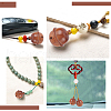 Wood Pendants WOOD-WH0030-20-6