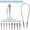 GOMAKERER Alloy Cord End FIND-GO0002-87B-2