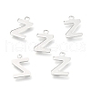 201 Stainless Steel Charms STAS-C021-06P-Z-1