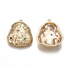 Brass Pendants X-KK-T038-349G-2