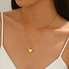 Stainless Steel Heart Pendant Necklaces for Mother's Day and Daily Wear BY0090-3