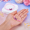 Adjustable Nylon Braided Bead Bracelets BJEW-TA00479-4