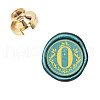 Wax Seal Brass Stamp Head AJEW-WH0130-880-2