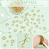 Unicraftale 120Pcs 3 Styles 304 Stainless Steel Open Jump Rings STAS-UN0060-82-5