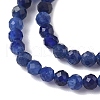 Natural Sodalite Beads Strands G-D306-A01-2mm-A-4