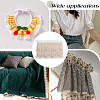 Gorgecraft 4.7~5Yards Cotton Shell Shaped Flower Lace Ribbon OCOR-GF0003-95B-5