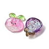 Luminous Transparent Resin Cabochons CRES-V001-04-3