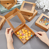 Kraft Paper Candy Storage Box CON-WH0084-90B-3