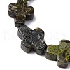 Natural Dragon Blood Beads Strands G-I369-A27-02-4
