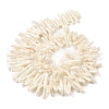 Natural Baroque Keshi Pearl Beads Strands PEAR-B004-03A-01A-4