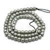 Non-magnetic Synthetic Hematite Beads Strands X-G-K015-6mm-02F-4