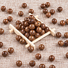 Wenge Wood Beads WOOD-TA0001-27-4