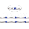 304 Stainless Steel Enamel Curb Chains CHS-P013-01P-09-2