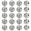 20Pcs Tibetan Style Alloy Beads TIBE-LP0001-06-1