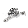 Viking 316 Surgical Stainless Steel Pendants STAS-E212-13AS-2