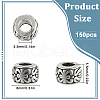 SOFPLATE 150Pcs Tibetan Silver Alloy Beads FIND-SP0001-93-2