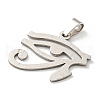 Non-Tarnish 304 Stainless Steel Pendant STAS-H184-06P-2
