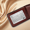 Rectangle 201 Stainless Steel Custom Blank Thermal Transfer Wallet Card DIY-WH0252-006-6
