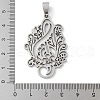 201 Stainless Steel Pendants STAS-S157-24P-3