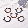 Adjustable Braided Bead Bracelets BJEW-JB07017-2