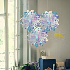 PET Snowflake Pendant Decorations AJEW-WH20020-014B-5