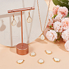 GOMAKERER 12Pcs Brass Resin Imitation Opal Pendants KK-GO0001-69-4
