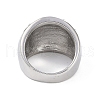 304 Stainless Steel Enamel Wide Finger Rings for Women STAS-U013-03B-P-3