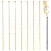 Beebeecraft 20Pcs Brass Coreana Chain Tassel Pendants KK-BBC0013-70-1