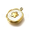 304 Stainless Steel Pendants STAS-R153-03G-01-2