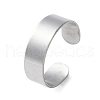 Non-Tarnish 304 Stainless Steel Cuff Rings X-STAS-T045-22A-P-3