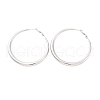 304 Stainless Steel Hoop Earrings EJEW-Z093-01P-01-4