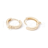 Rack Plating Brass Hoop Earring Findings KK-G433-02LG-2
