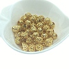 Brass Hollow Beads KK-WH0042-09C-G-1