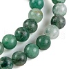 Natural Green Jade Bead Strands X-G-A130-3mm-M06-3