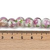 Handmade Glod Sand Lampwork Beads Strands LAMP-B028-03J-10mm-4